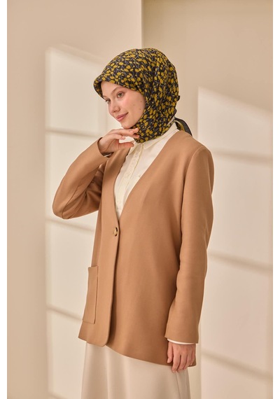 Silk Home Aura Eşarp 140005-01 Koyu Lacivert, Asit, Beyaz
