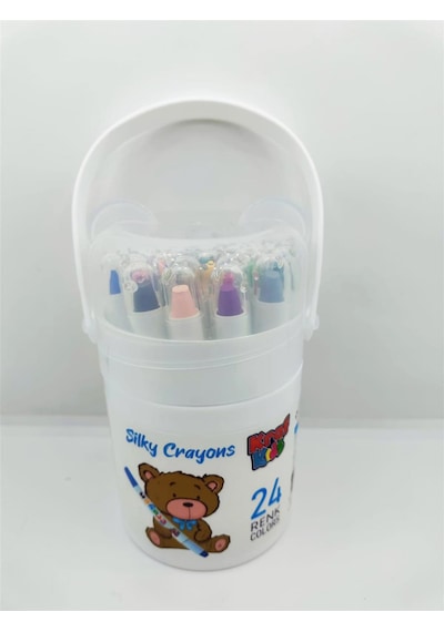 Kraf Kids KK505 Sılky Crayon Pastel Boya 24'lü
