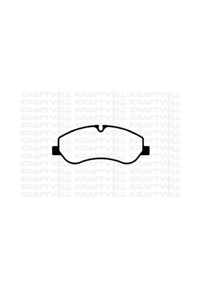 Kraftvoll 07010065 Ön Fren Balatası Tourneo Custom Transit Custom V362 2.2tdcı 12- Arka Tek Teker 1763915