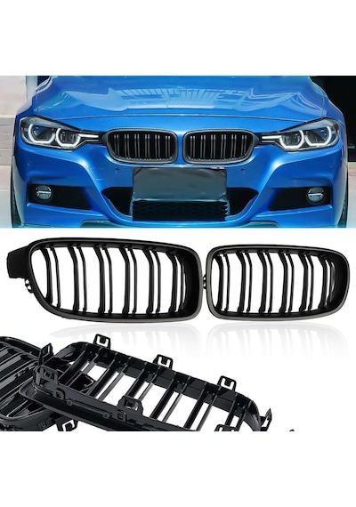 Bmw F30 M3 Style Ön Panjur Böbrek 2012-2018