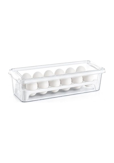 Orret Home 15 Gözlü Kilitli Yumurta Saklama Kabı Plastik Yumurta Taşıma Kutusu Kapaklı Şeffaf Buzdolabı Düzenleyici Bpa Free 15'li Yumurta Organizeri
