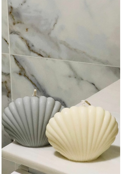 Bernami Mumluk Şamdanpinterest Ikili Büyük-küçük Takım Hanımeli Kokulu Istiridye Soya Mum Diğer