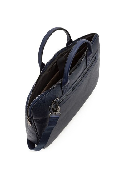 Bilik Deri Lacivert Rölax Unisex Laptop & Evrak Çantası Rh09 Bus 001