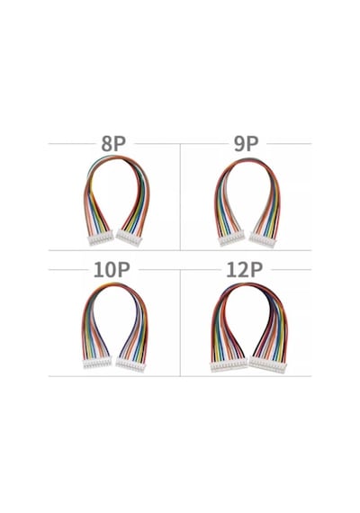 2,54mm Jst Xh 3pin Çift Taraflı Kablolu Konnektör 20cm 100 Adet