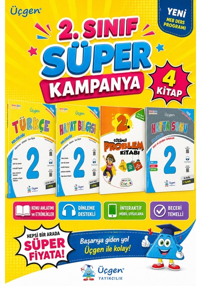 2.sınıf Kampanyalı Set 4 Kitap