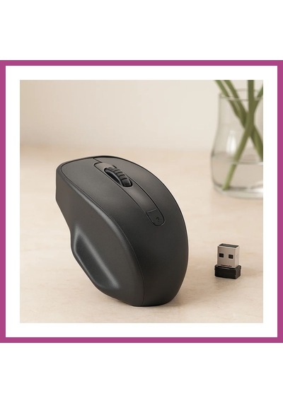 Gees Global Kablosuz Optik Mouse 1600 Dpı Usb Alıcılı Aa Pil Gbzs
