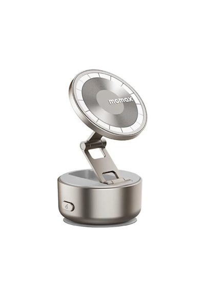 Momax 1-snap Go Otomatik Vakumlu Manyetik Telefon Standı Titanium Siyah