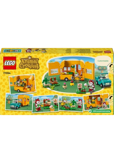 LEGO® Animal Crossing™ Leif Karavan ve Bahçe Dükkanı 77054 - 7 Yaş ve Üzeri Çocuklar için Yaratıcı Oyuncak Yapım Seti (263 Parça)