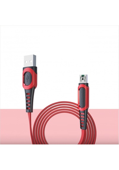 DC24 Micro USB Kablo 1.2M 4A - Kırmızı
