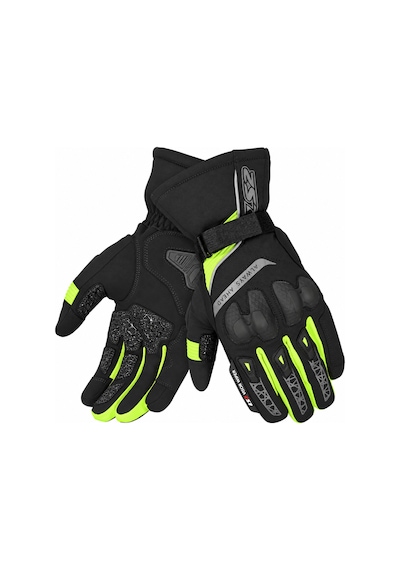 Ls2 Snow Evo H2o Eldiven Siyah-neon Sarı