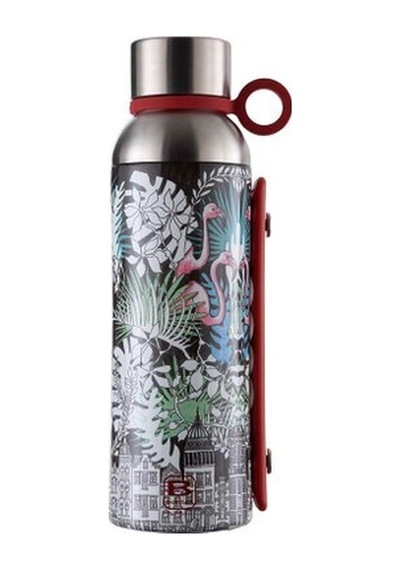 Bugatti Termo Taşıma Kulplu Paslanmaz Çelik Termos 1500ml Siyah - Yeşil