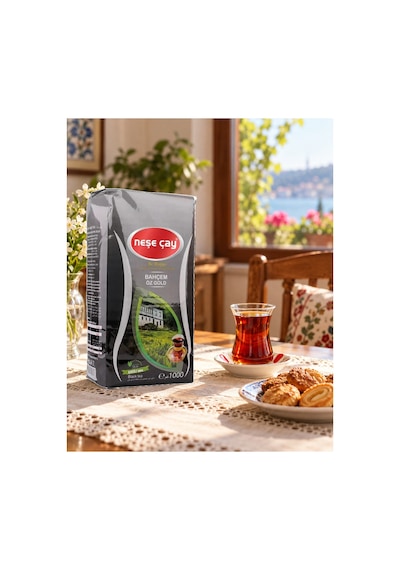 Neşe Çay Bahçem Öz Gold Siyah Dökme Çay 1 KG