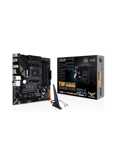 Asus TUF Gaming B550M-Plus WIFI II AMD B550 4866 MHz (OC) DDR4 Soket AM4 mATX Anakart