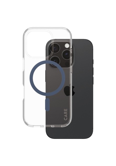 Care By Panzerglass Apple iPhone Uyumlu 16 Pro Flagship Urban Combat Magsafe - Kılıf Mavi