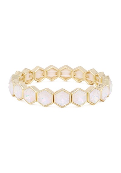 Taşlı Lastikli Gold Bileklik W27blk005 Uw27blk005100 Çok Renkli