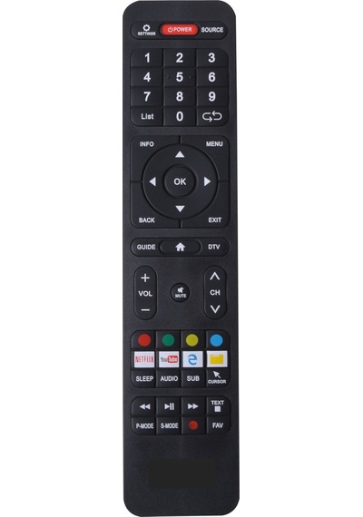 Strong Lcd Netflix Youtube Microsof Edge Home Guide Tuşlu Kumanda