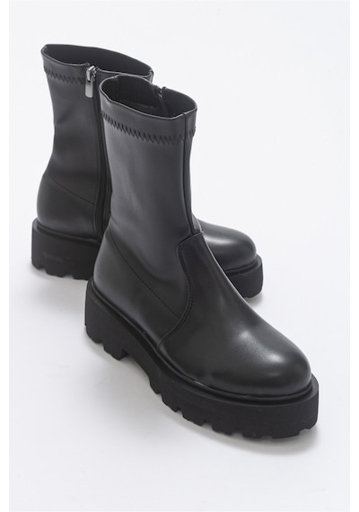 Luvishoes Rush Siyah Kadın Bot Siyah