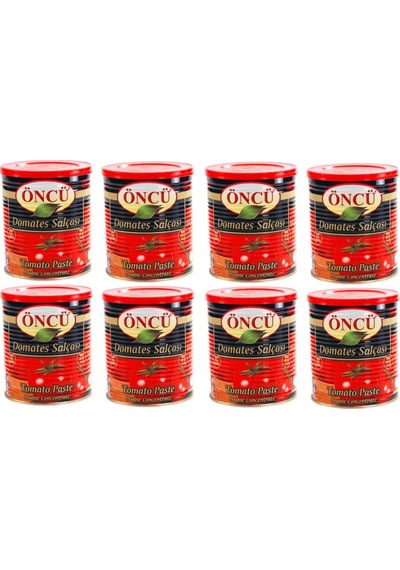 Öncü Domates Salçası Teneke 8 x 830 G
