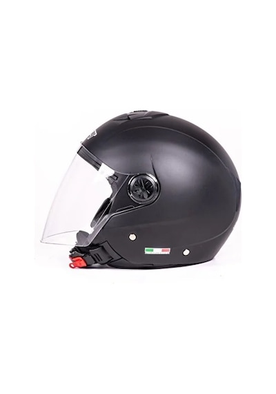 Sway Sw715 Yarım Yazlık Kask Mat Siyah Diğer