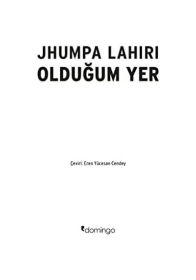 Olduğum Yer - 57858324545107199215506