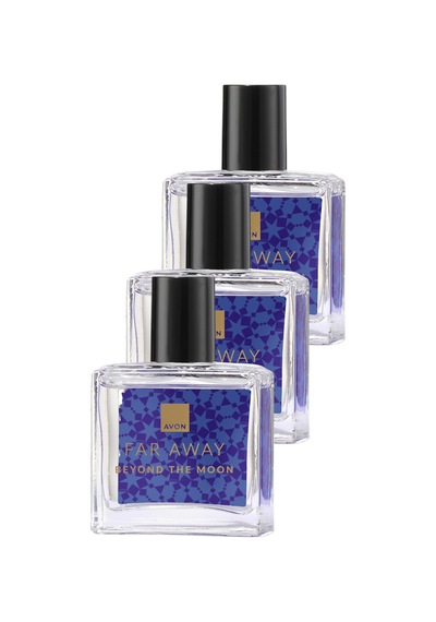 Far Away Beyond The Moon Kadın Parfüm Edp 30 Ml. Üçlü Paket Çiçeksi