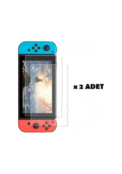 Nintendo Switch 9h Temperli Cam Ekran Koruyucu -2 Adet
