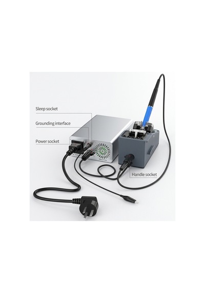 T3a-t245 200w Akıllı Dijital Havya İstasyonu 3 Uçlu - 938180728