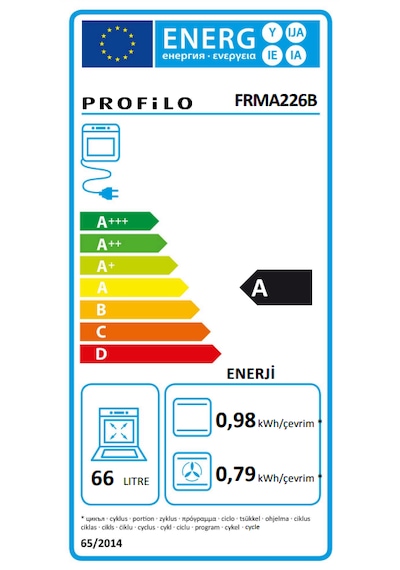 Profilo FRMA226B 66 L Ankastre Fırın