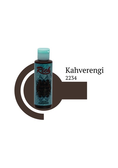 Rich Multi Surface Her Yüzey için Akrilik Boya 120 Cc. - 2234 Kah N11.1614