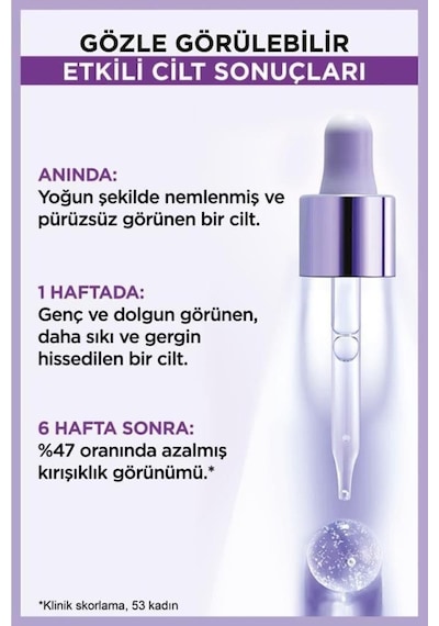 L'Oréal Paris Revitalift Filler %1.5 Saf Hyaluronik Asit   Serum& Aydınlatıcı Göz Serumu & Roller pktgzbkmst-9424