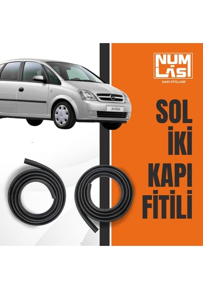 Opel Meriva 2003-2006 Sol Ön Ve Arka Kapı Fitili-a Kalite-numlas-nm3971