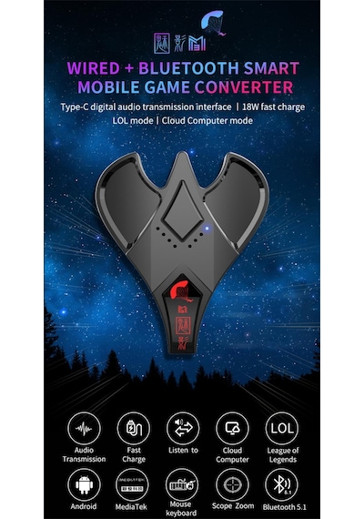 KuGamer M3 Pubg Mobile Klavye Mouse Konsol Dönüştürücü Yapay Zeka Silah Tanıma 2022 Model Türkçe APK