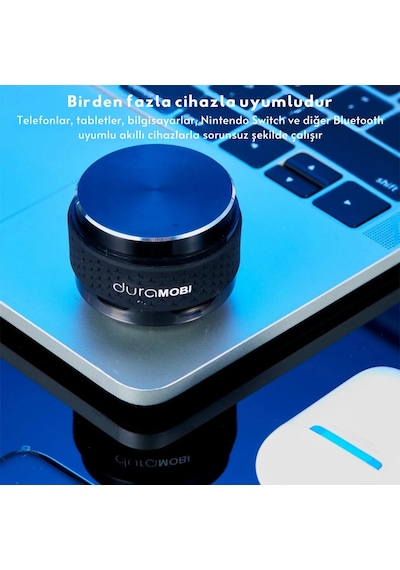 Shopytech Kemik İletimli Kablosuz Bluetooth Hoparlör Rgb Neon Işıklı Manyetik Ip54 Su Sıçramasına Da