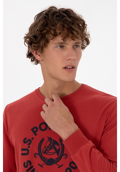U.s. Polo Assn. Erkek Kiremit Pijama Takım 50318595-vr031 Kiremit U.s. Polo Assn. Erkek Kiremit Pijama Takım 50318595-vr031 Kiremit