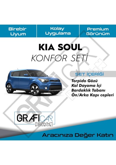 Kia Soul Konfor Seti - Araç Içi Ses  Kumaş Kaplama