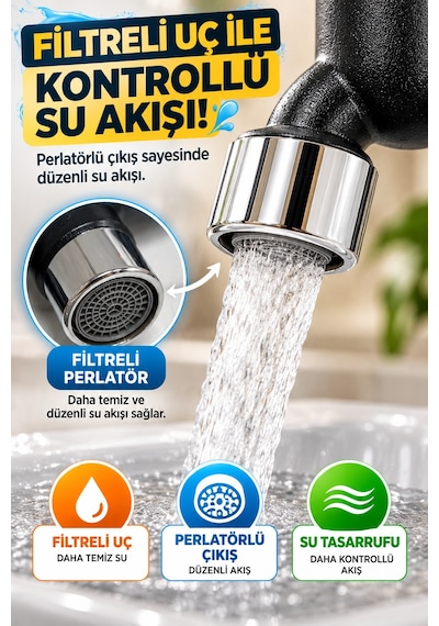 Siyah Plastik Bahçe Wc Musluğu Filtreli Perlatörlü Tek Kollu Aç Kapa Duvar Tipi Lavabo Su Musluğu Ev