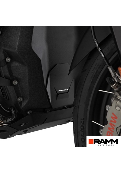 Bmw Motorrad 1300 Gs Alüminyum Motor Koruma Muhafazası - Siyah