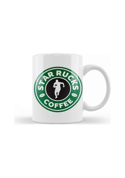 Starbucks Starrucks Coffee Rugby Running Logo Kupa Bardak Porselen Karışık