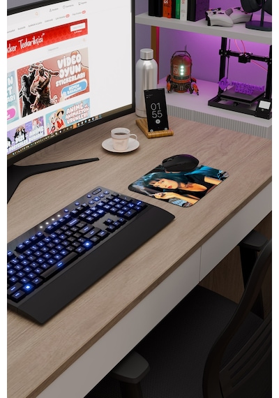 Pulp Fiction Ucuz Roman Tarantino V1 22x18 Gaming Kauçuk Kaymaz Taban Mouse Pad Fare Altlığı