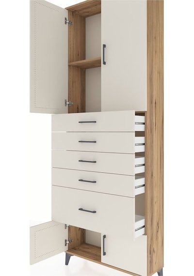 Arges Dolap 2 Raflı 5 Çekmeceli 4 Kapaklı 88x30x243 Çam-aytaşı Atlas Çam Arges Dolap 2 Raflı 5 Çekmeceli 4 Kapaklı 88x30x243 Çam-aytaşı Atlas Çam