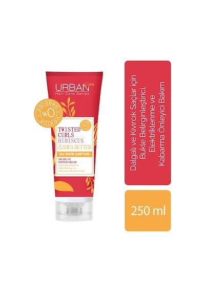 Urban Care Hıbıscus Twısted Curls Şampuan 250 ML