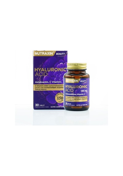 Nutraxin Hyaluronic Acid Astaksantin Vitamin C 150 Mg 30 Tablet
