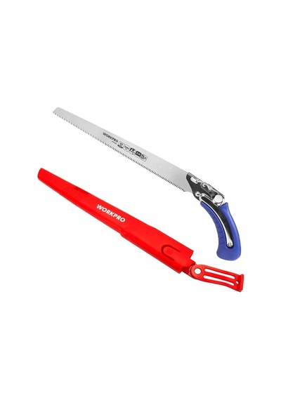Wp333008 Profesyonel Ağaç Budama Testeresi, 325mm, 8tpı, 65mn Çelik Bıçak, Kauçuk Saplı