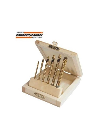 Mannesmann 54606 Freze-Matkap Uç Seti 6 Parça