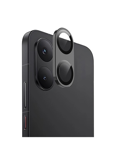 Mey İthalat Poco X8 Pro Max Raze Metal Kamera Lens - Siyah Renkli