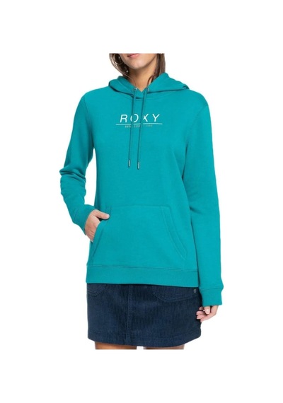 Roxy Day Breaks Hoodıe Brushed Turkuaz Kadın Sweatshırt Erjft04483 Lacivert