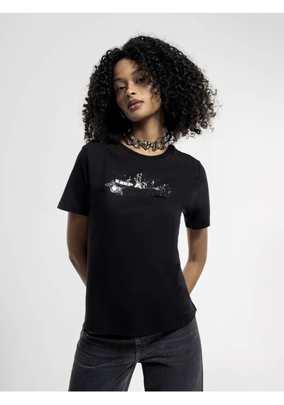 Loft Kadın T-shirt Siyah Lf2035221 24yp69000200 P6934