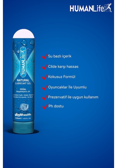 Humanlife Kayganlaştırıcı Jel Lubricant 2 x 125 ML