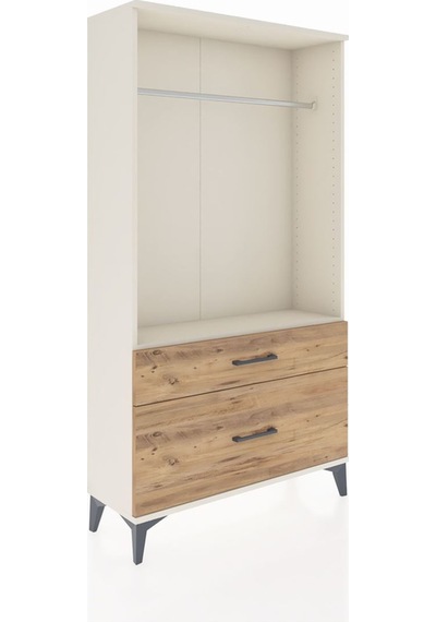 Arges Dolap Tek Raflı 2 Çekmeceli Tek Askılı 88x30x163 Aytaşı-çam Aytası Arges Dolap Tek Raflı 2 Çekmeceli Tek Askılı 88x30x163 Aytaşı-çam Aytası
