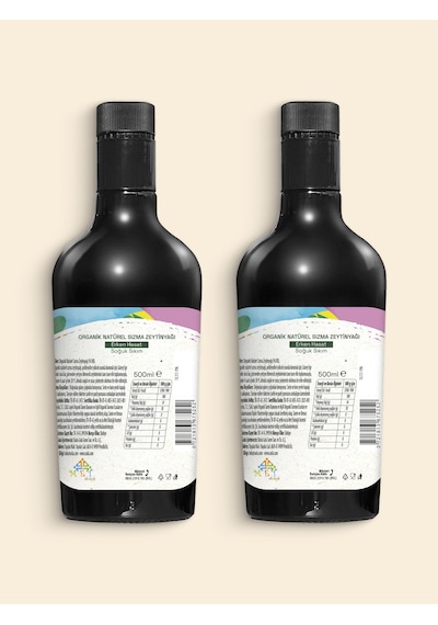 Ravla Organik Zeytinyağı Bebek Çocuk Yüksek Polifenol 2 x 500 ML
